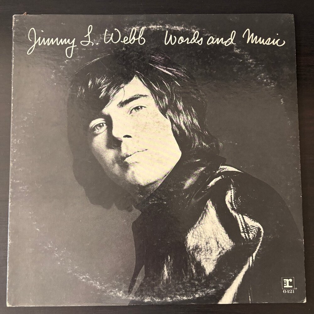 Jimmy L. Webb - Words and Music Reprise Vinyl